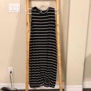 PinkBlush Striped Midi Dress- GUC, but well loved